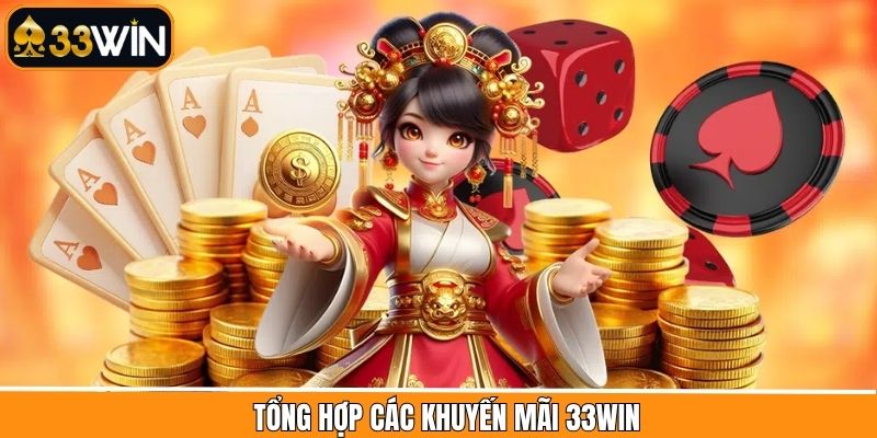 Các khuyến mãi 33Win đang triển khai